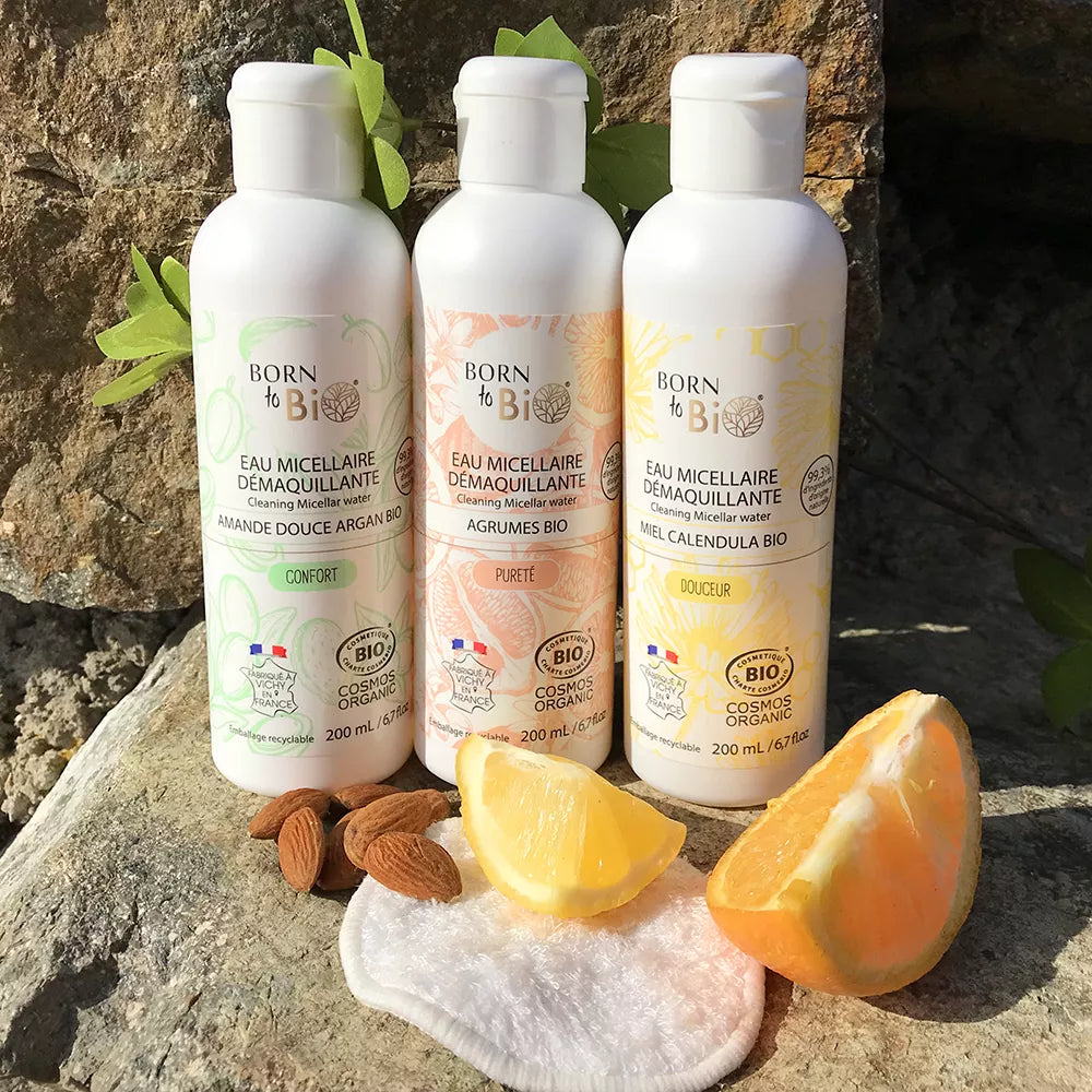 Eau Micellaire Démaquillante Miel Calendula  - Certifiée Bio